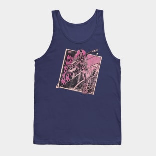 Spider-Grrrl Pink Isolated Tank Top